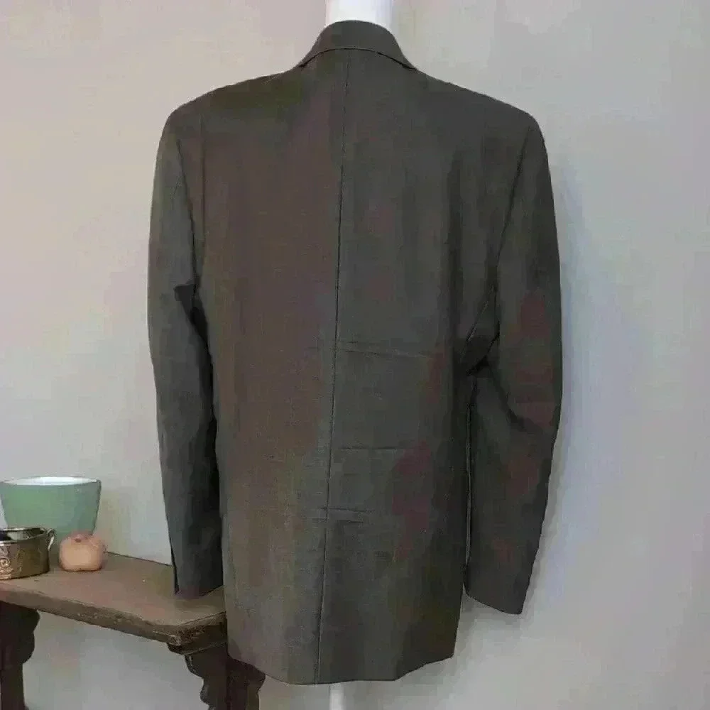 Axcess Men's Brown Wool Blazer